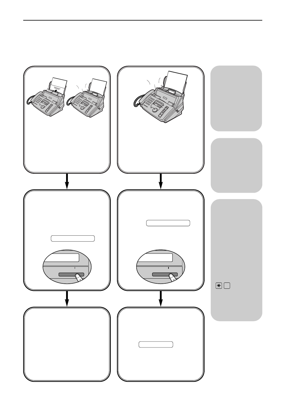 Receiving faxes, Other options, Mostly voice calls | Use as telephone/ automatic fax, Tel/fax mode (p. 44), Tel mode (p. 40) | Panasonic KX-FP185E User Manual | Page 41 / 94