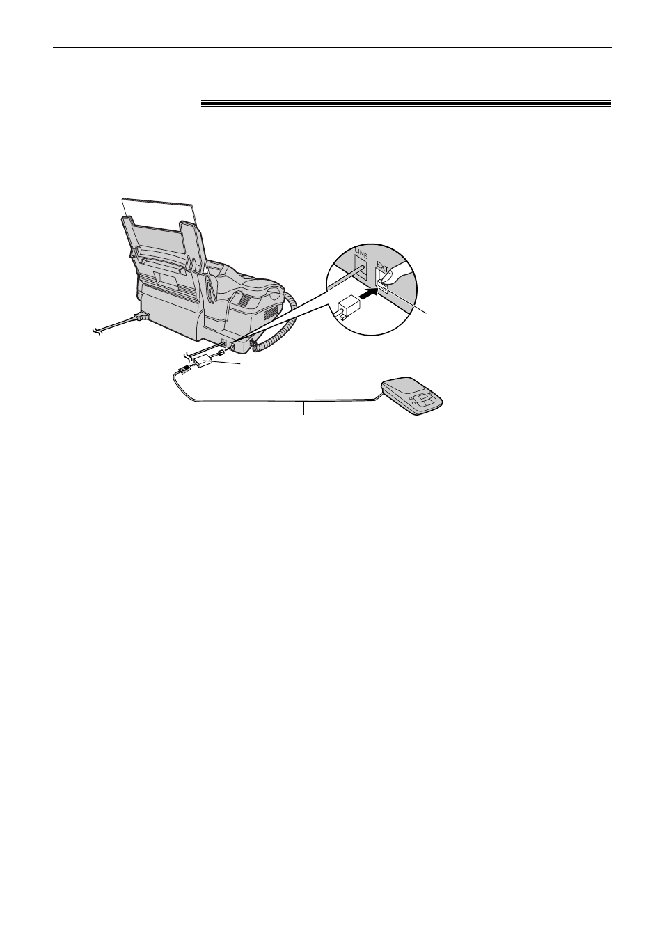 Receiving faxes, Using the unit with an answering machine | Panasonic KX-FP185E User Manual | Page 44 / 94