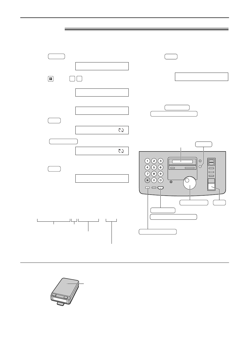 Receiving faxes, Pager call | Panasonic KX-FP185E User Manual | Page 51 / 94