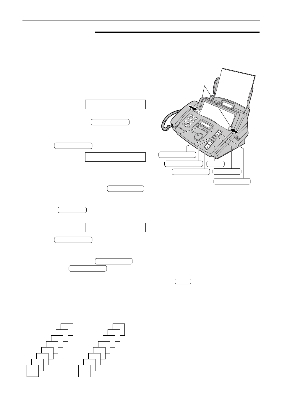 Copying, Making a copy, Printing collated (sorted) copies | Panasonic KX-FP185E User Manual | Page 52 / 94