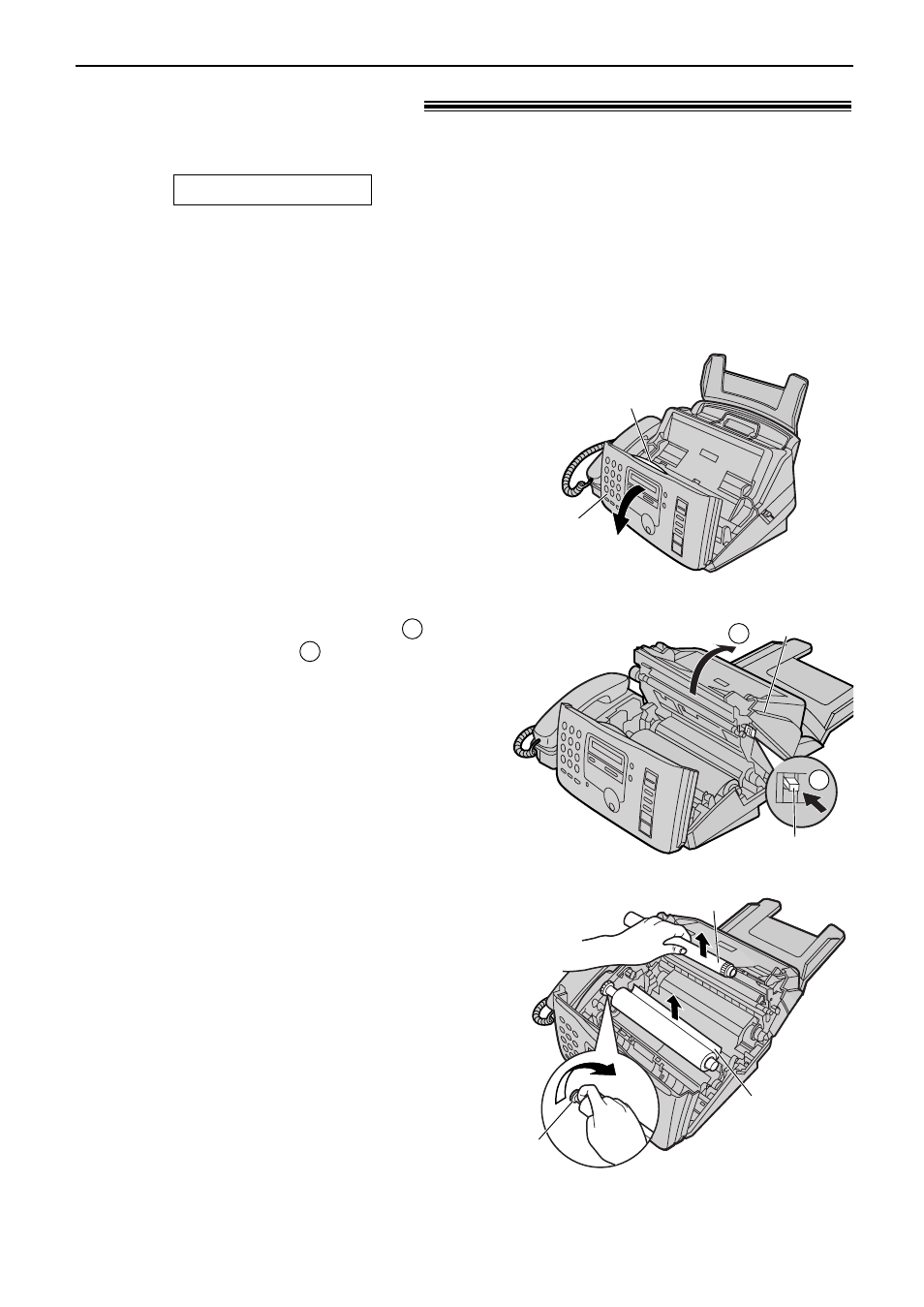 Ink film, Replacing the ink film | Panasonic KX-FP185E User Manual | Page 85 / 94