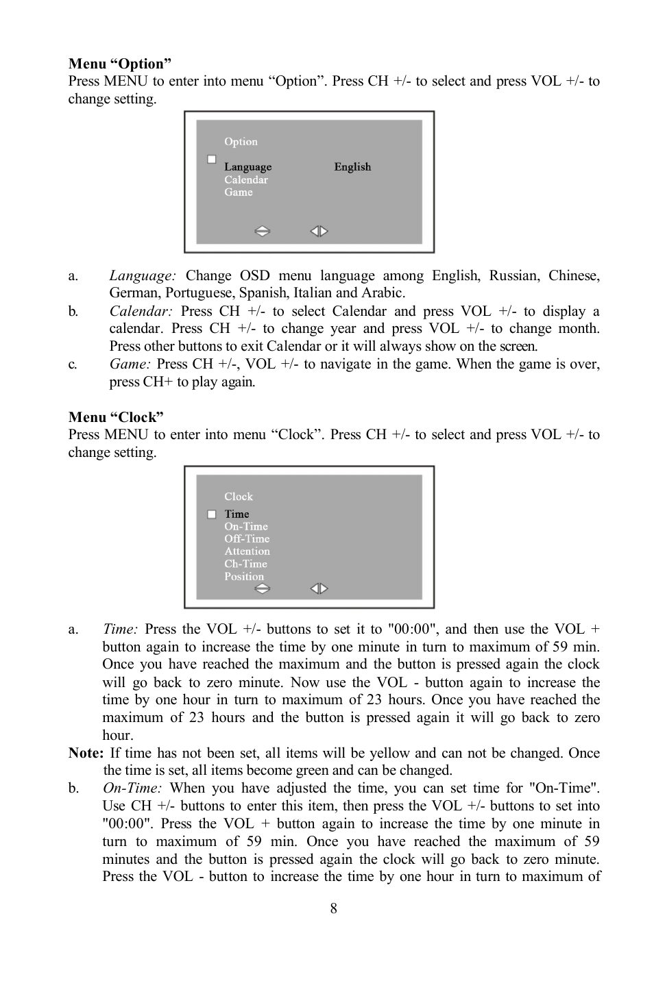 Hyundai H-LCD702 User Manual | Page 8 / 26