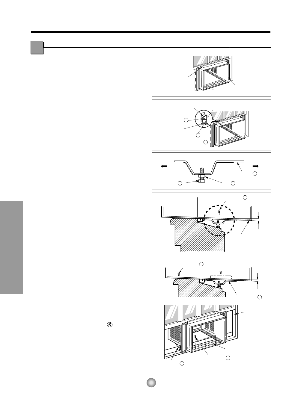 Cabinet installation, Features and installation | Panasonic CW-XC120HU User Manual | Page 12 / 35