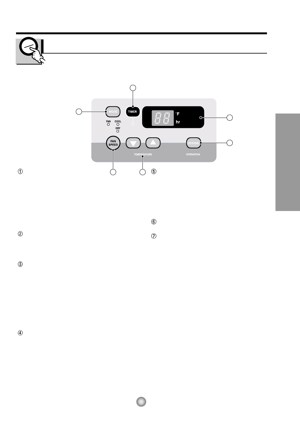 Instructios de fonctionnement, Controles, Instructions de fonctionnement | Instrucciones de funcionamiento | Panasonic CW-XC120HU User Manual | Page 21 / 35