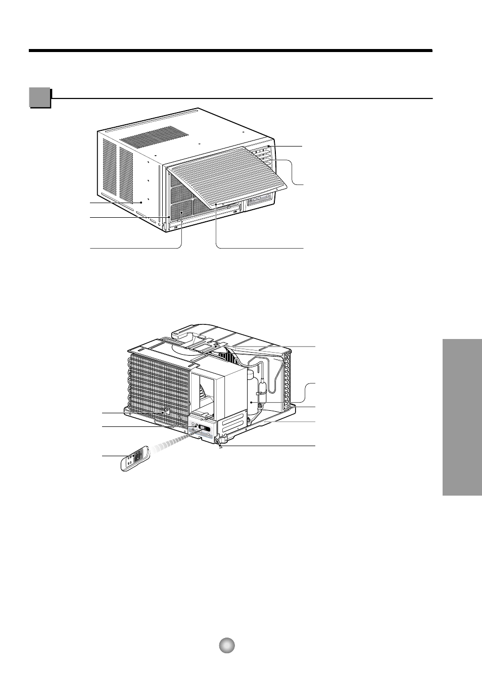 Features and installation, Features | Panasonic CW-XC120HU User Manual | Page 9 / 35