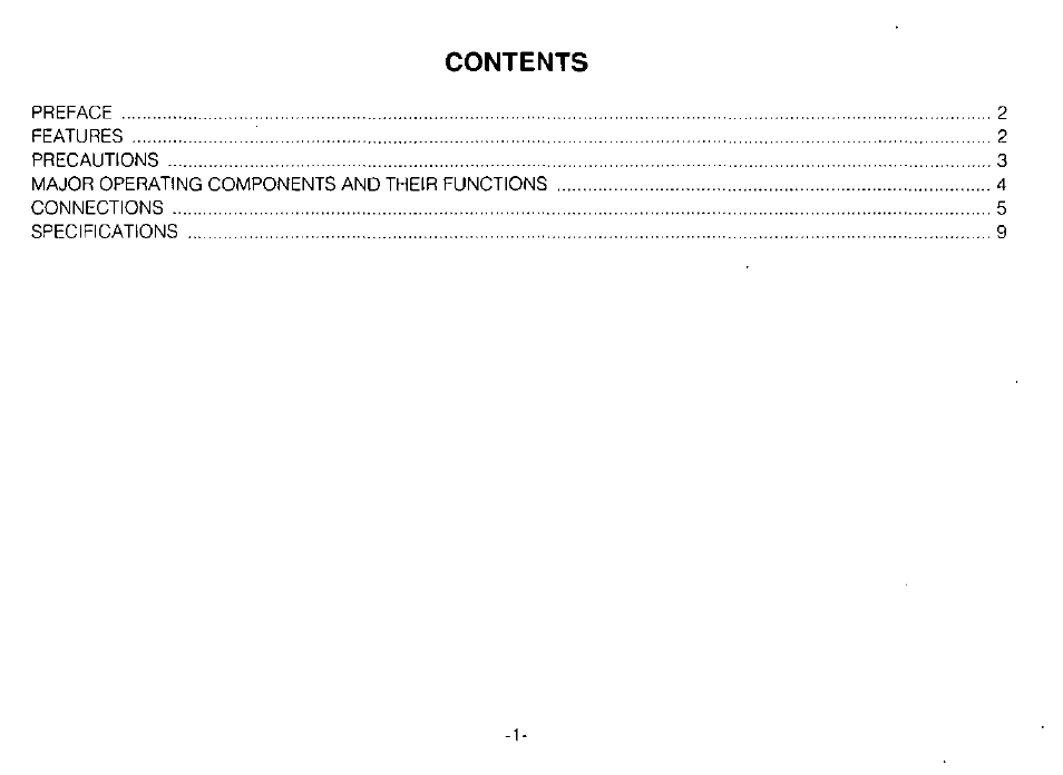 Panasonic WV-PS11B User Manual | Page 3 / 12