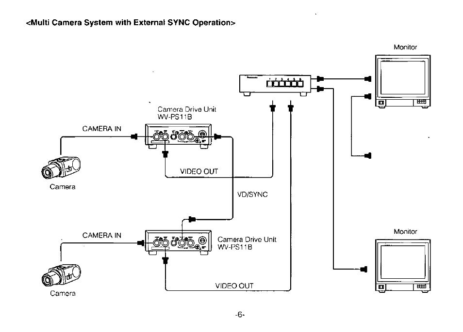 Panasonic WV-PS11B User Manual | Page 8 / 12