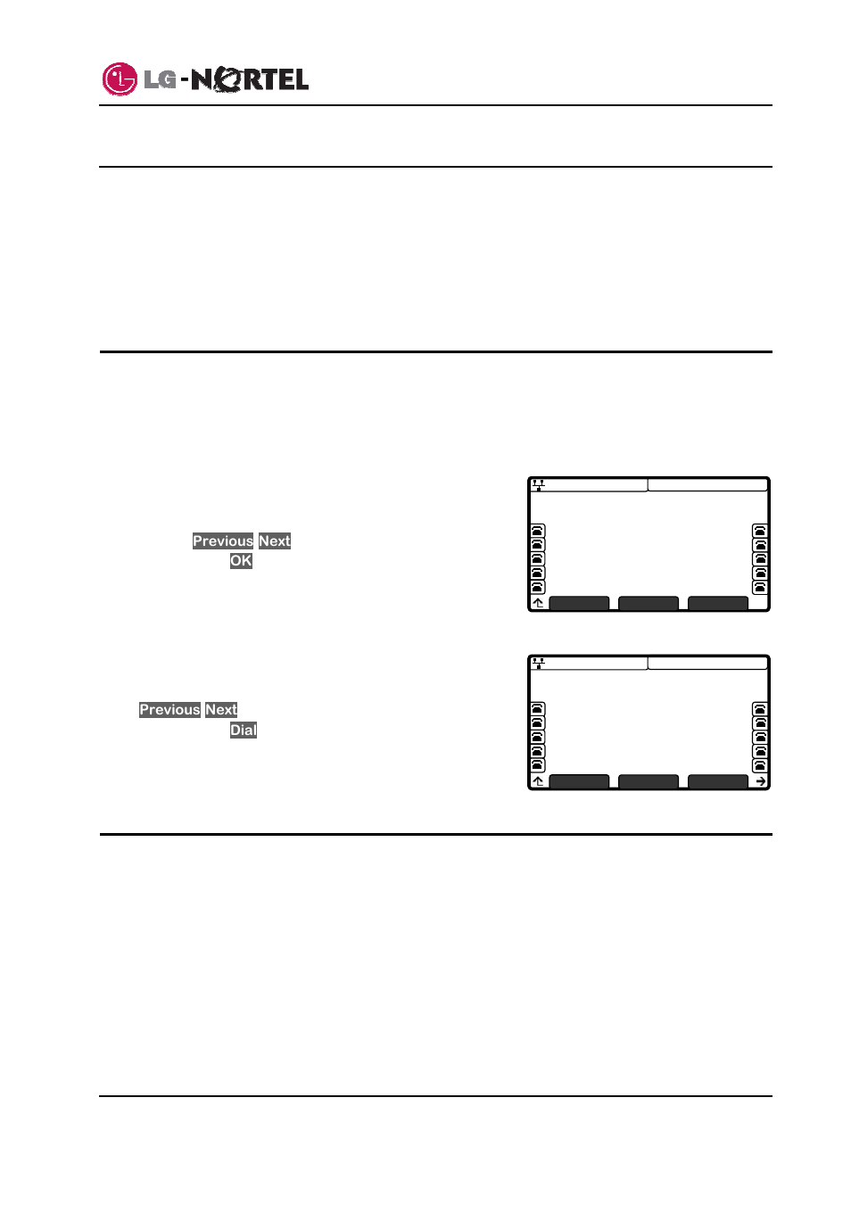 Advanced services and the ip8840 phone lcd menu, Using the call logs menu, Using the phone book menu | Ip8840 broadworks ip phone user guide | Panasonic IP8840 User Manual | Page 15 / 36