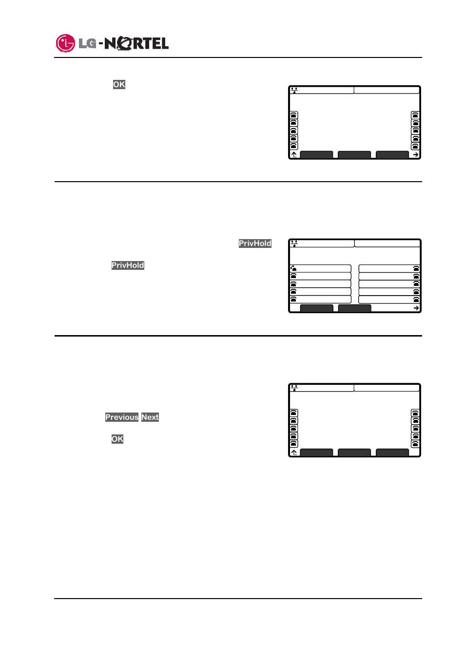 Private hold, Barge-in, Ip8840 broadworks ip phone user guide | Panasonic IP8840 User Manual | Page 18 / 36