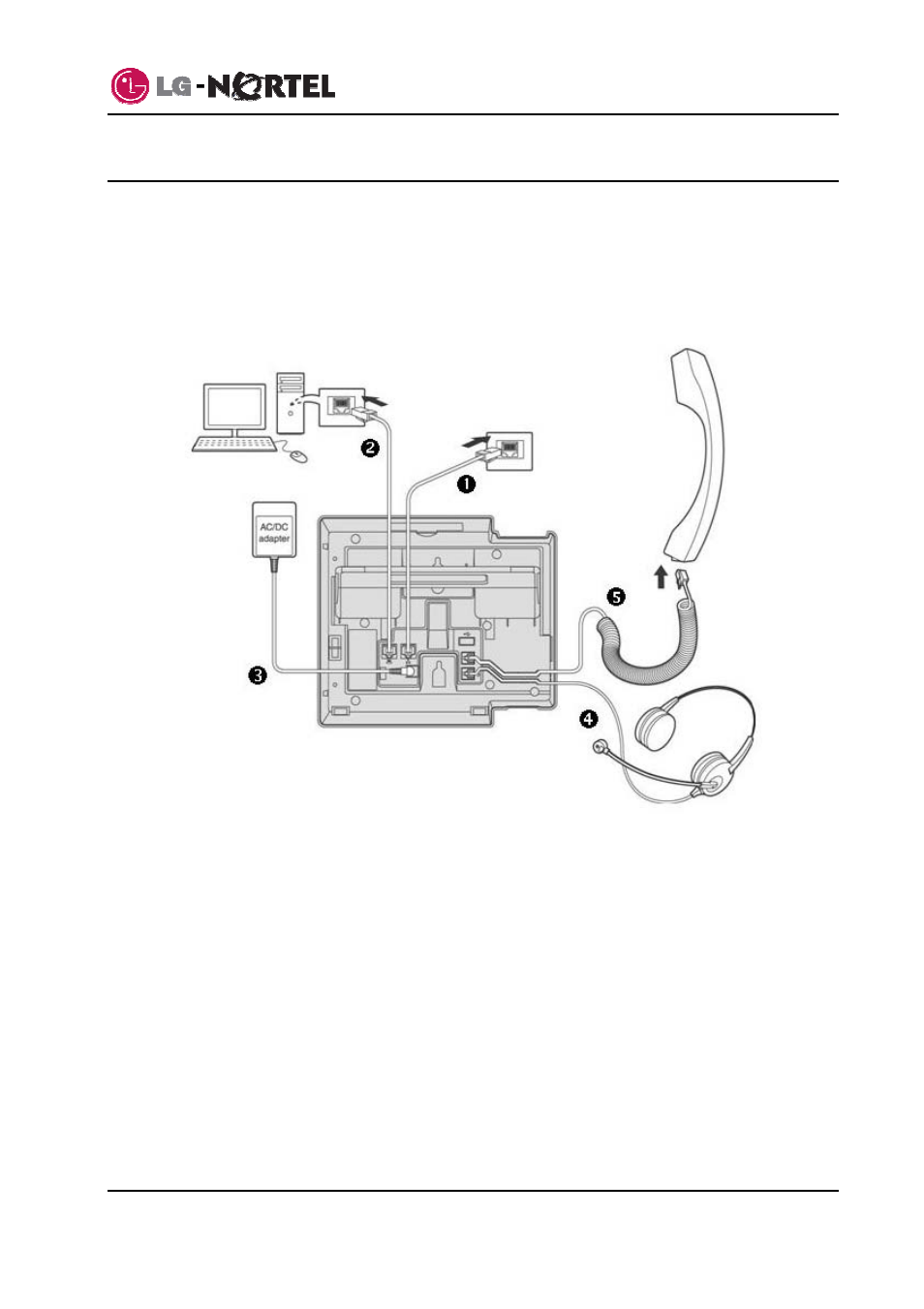 Installing your ip8840 phone, Ip8840 broadworks ip phone user guide | Panasonic IP8840 User Manual | Page 8 / 36
