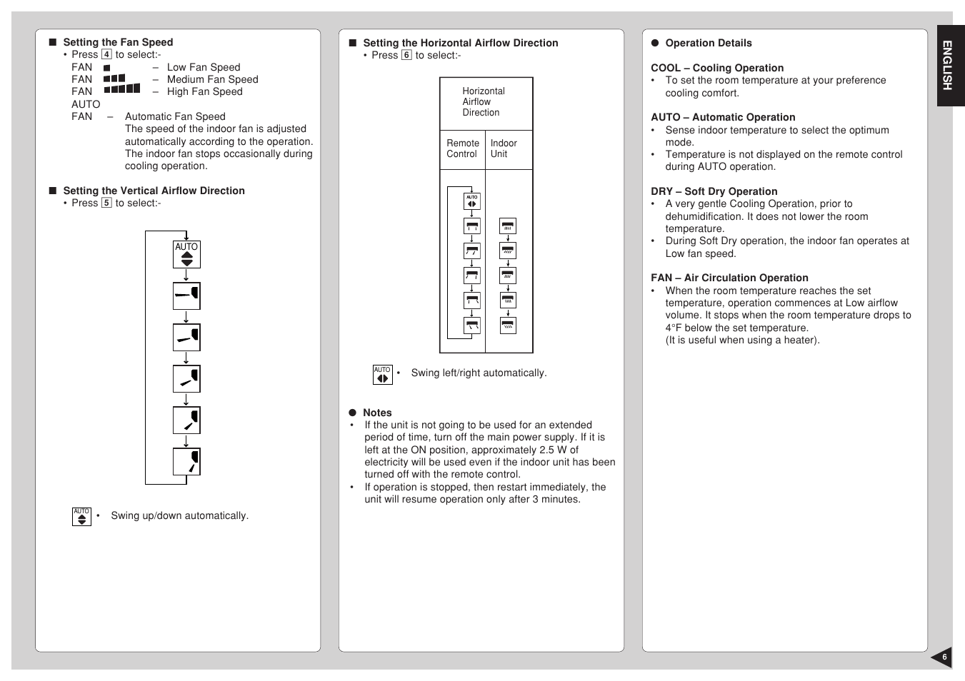 Panasonic CU-C24BKP6 User Manual | Page 7 / 22