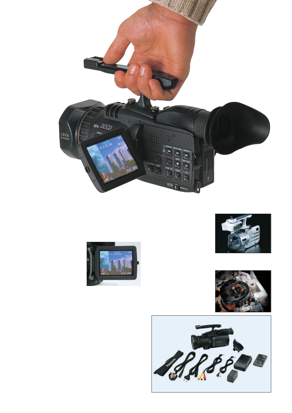 Reliability, Designed for prosessionals | Panasonic AGDVC30E5 User Manual | Page 6 / 8