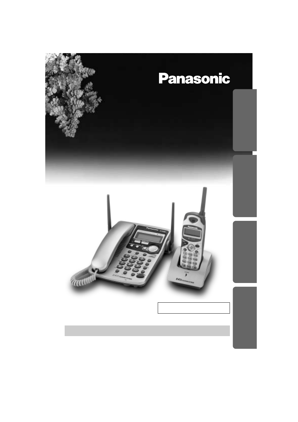 Panasonic KX-TG2584S User Manual | 96 pages