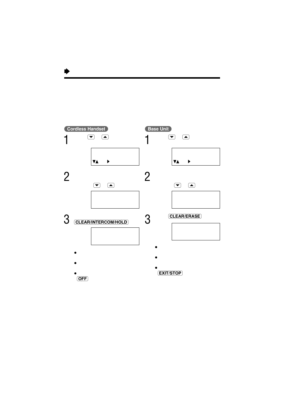 Erasing caller list information, Using the caller list | Panasonic KX-TG2584S User Manual | Page 42 / 96