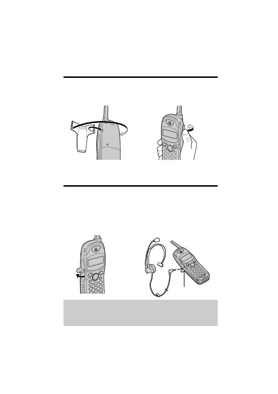 Belt clip, Optional headset | Panasonic KX-TG2584S User Manual | Page 76 / 96