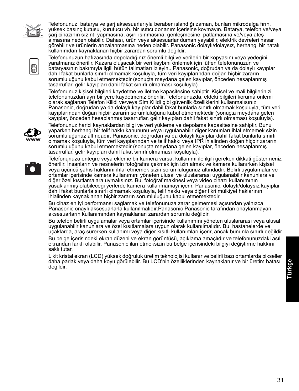 Panasonic A500 User Manual | Page 32 / 47