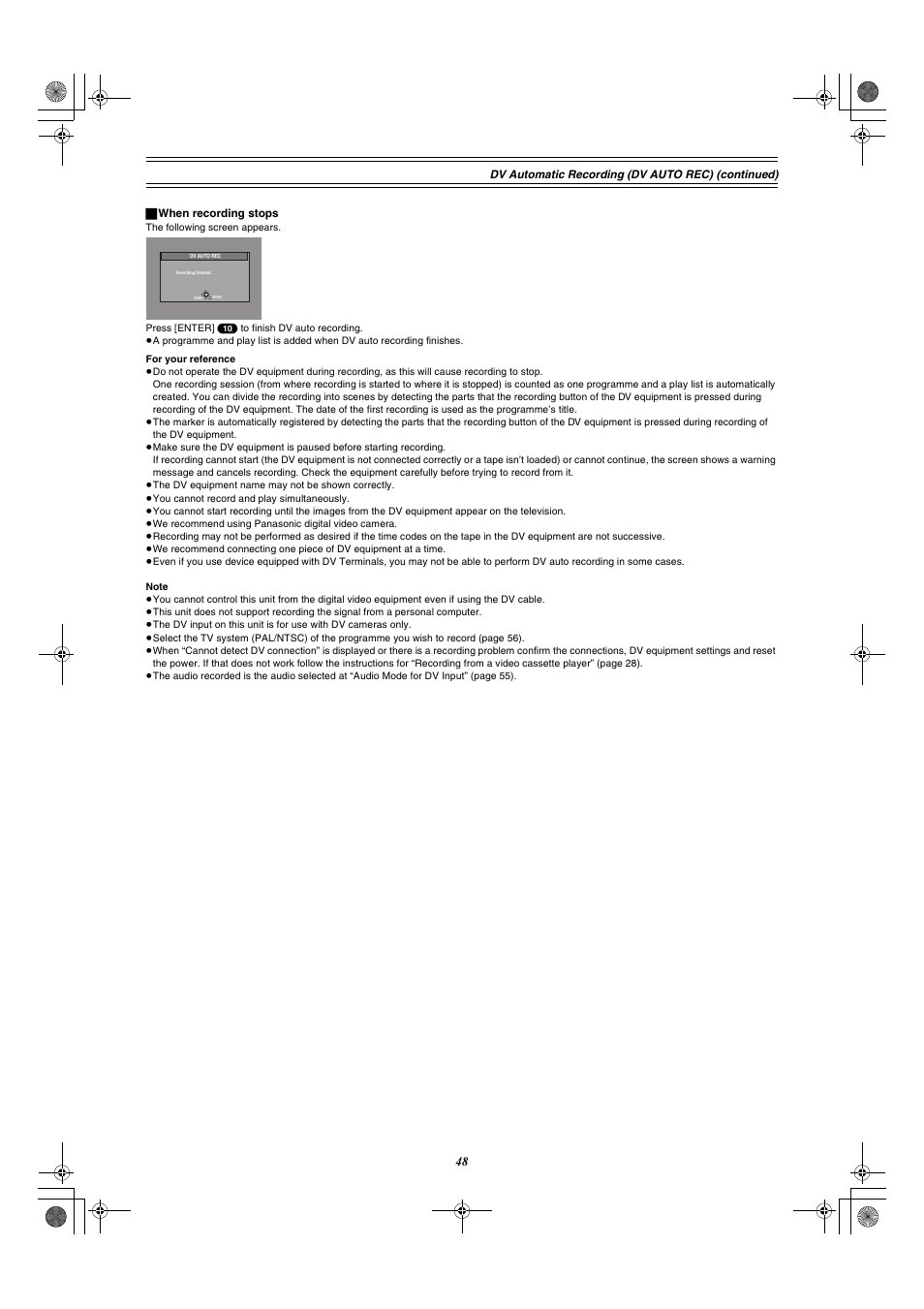 Panasonic DMR-E60 User Manual | Page 48 / 74