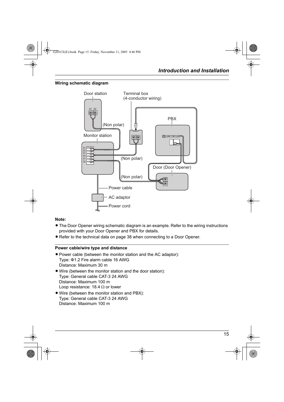 Panasonic VL-G201 User Manual | Page 15 / 40