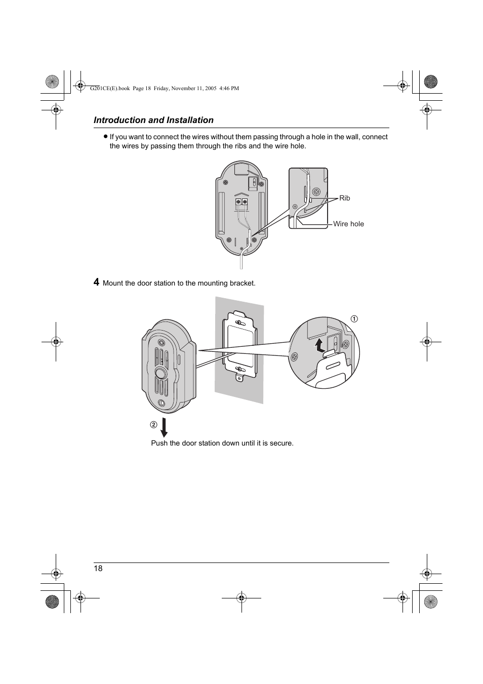 Panasonic VL-G201 User Manual | Page 18 / 40