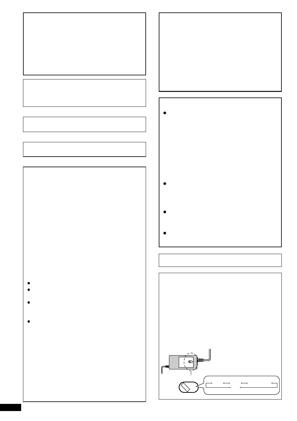 Warning, Caution | Panasonic SV-SR100 User Manual | Page 2 / 24