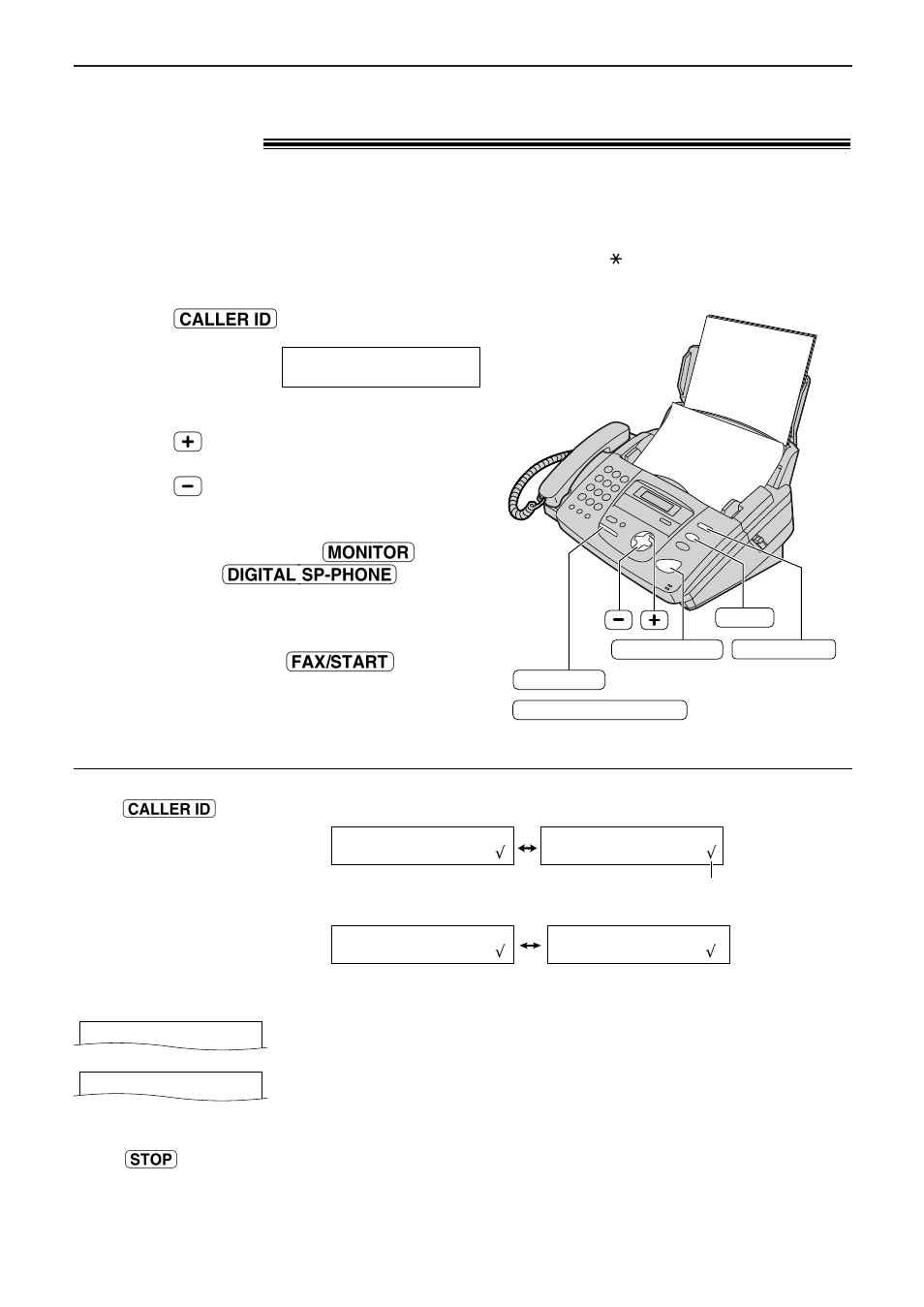 Viewing and calling back using caller information, Caller id | Panasonic KX-FP151 User Manual | Page 26 / 88