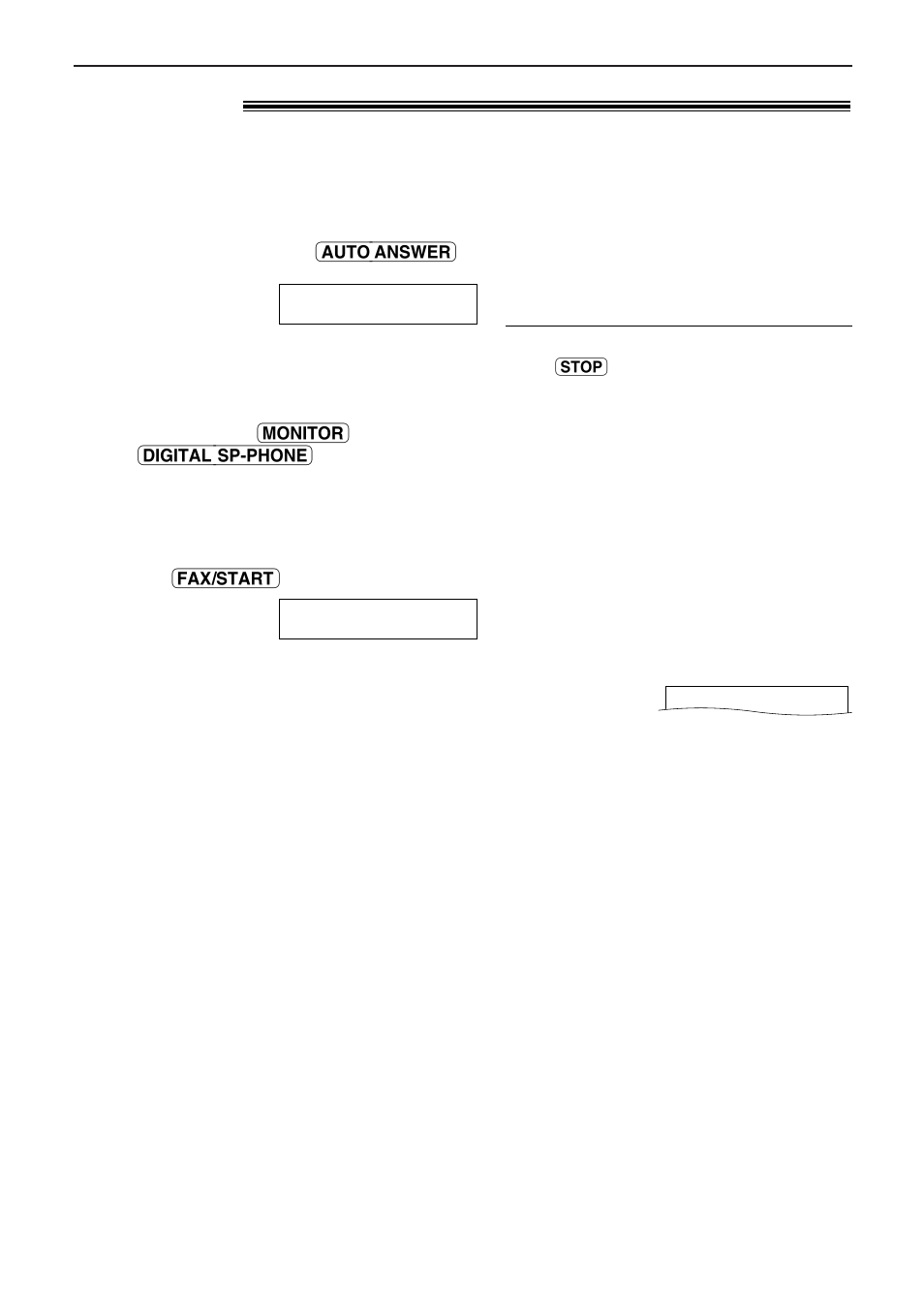 Tel mode (answering all calls manually), Receiving faxes, Tel mode ! (answering all calls manually) | Activating tel mode, Receiving a fax manually | Panasonic KX-FP151 User Manual | Page 38 / 88