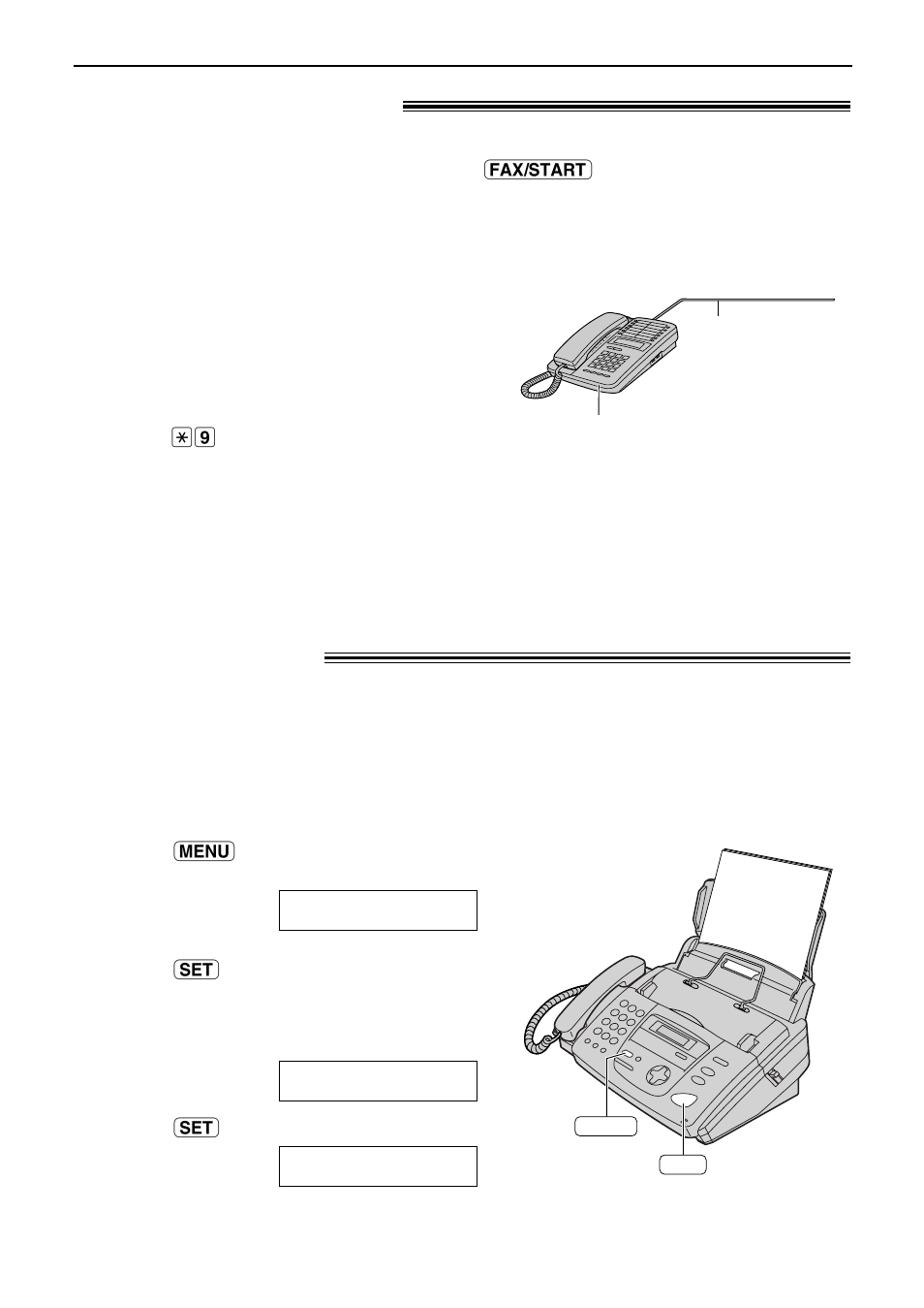 Extension telephone, Receiving faxes | Panasonic KX-FP151 User Manual | Page 44 / 88