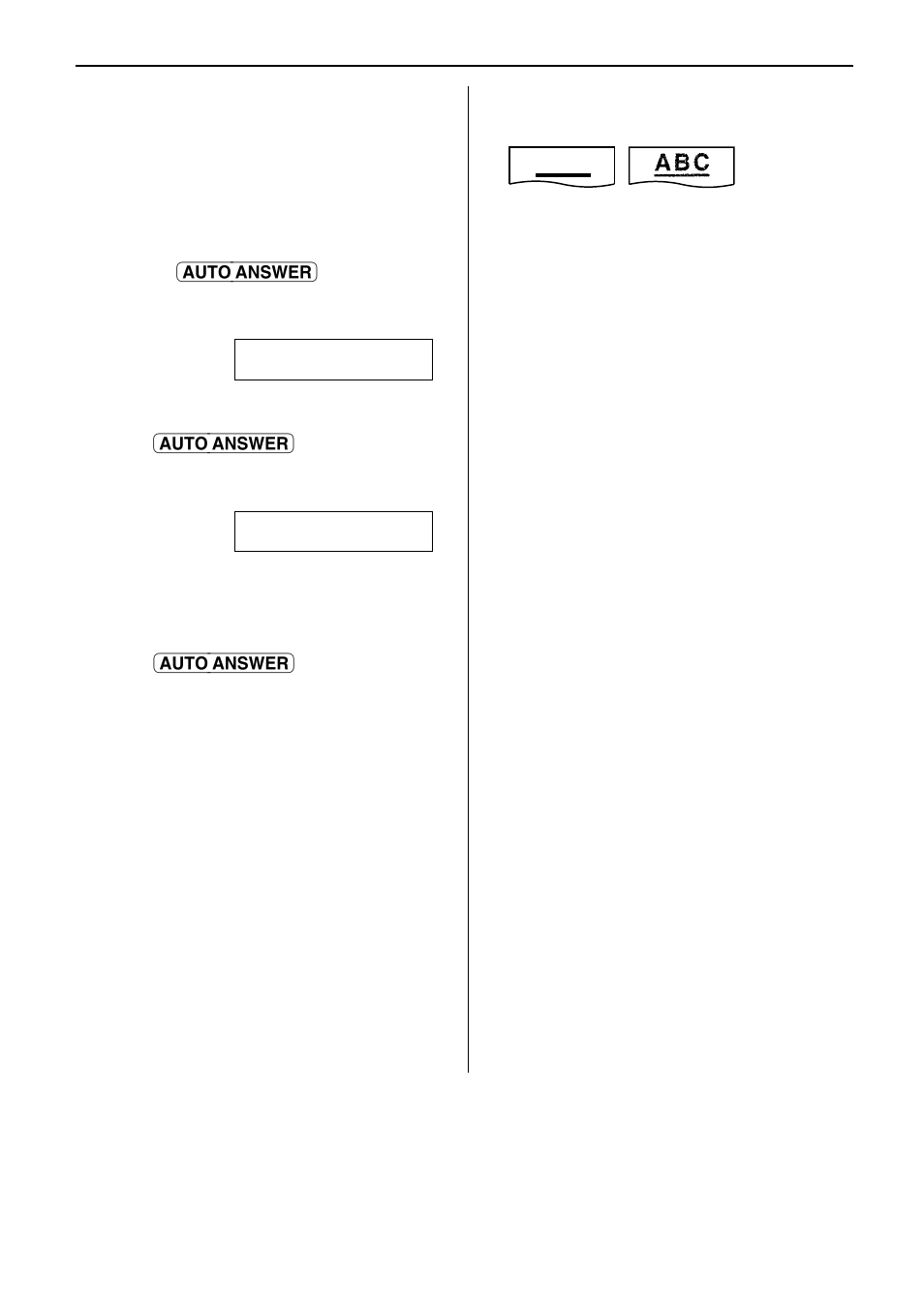 Operations, Receiving mode, Copying | Using an answering machine (kx-fp151 only), A b c | Panasonic KX-FP151 User Manual | Page 77 / 88