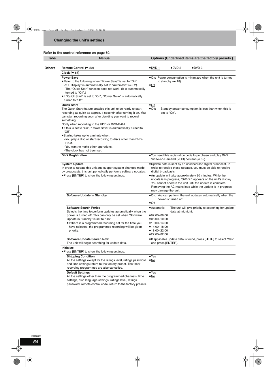 Panasonic DMR-EX85 User Manual | Page 64 / 80