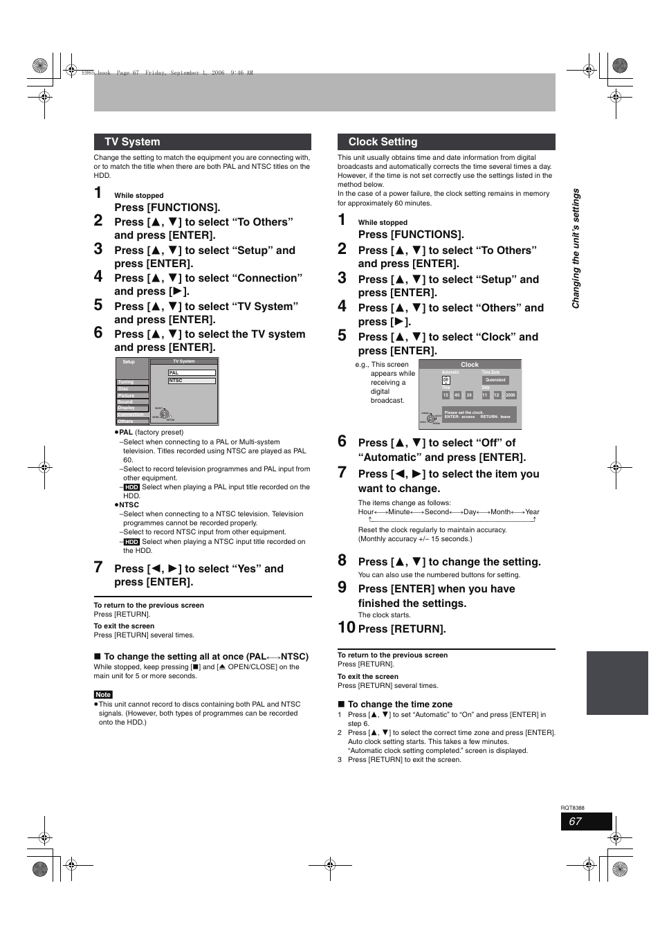 Panasonic DMR-EX85 User Manual | Page 67 / 80