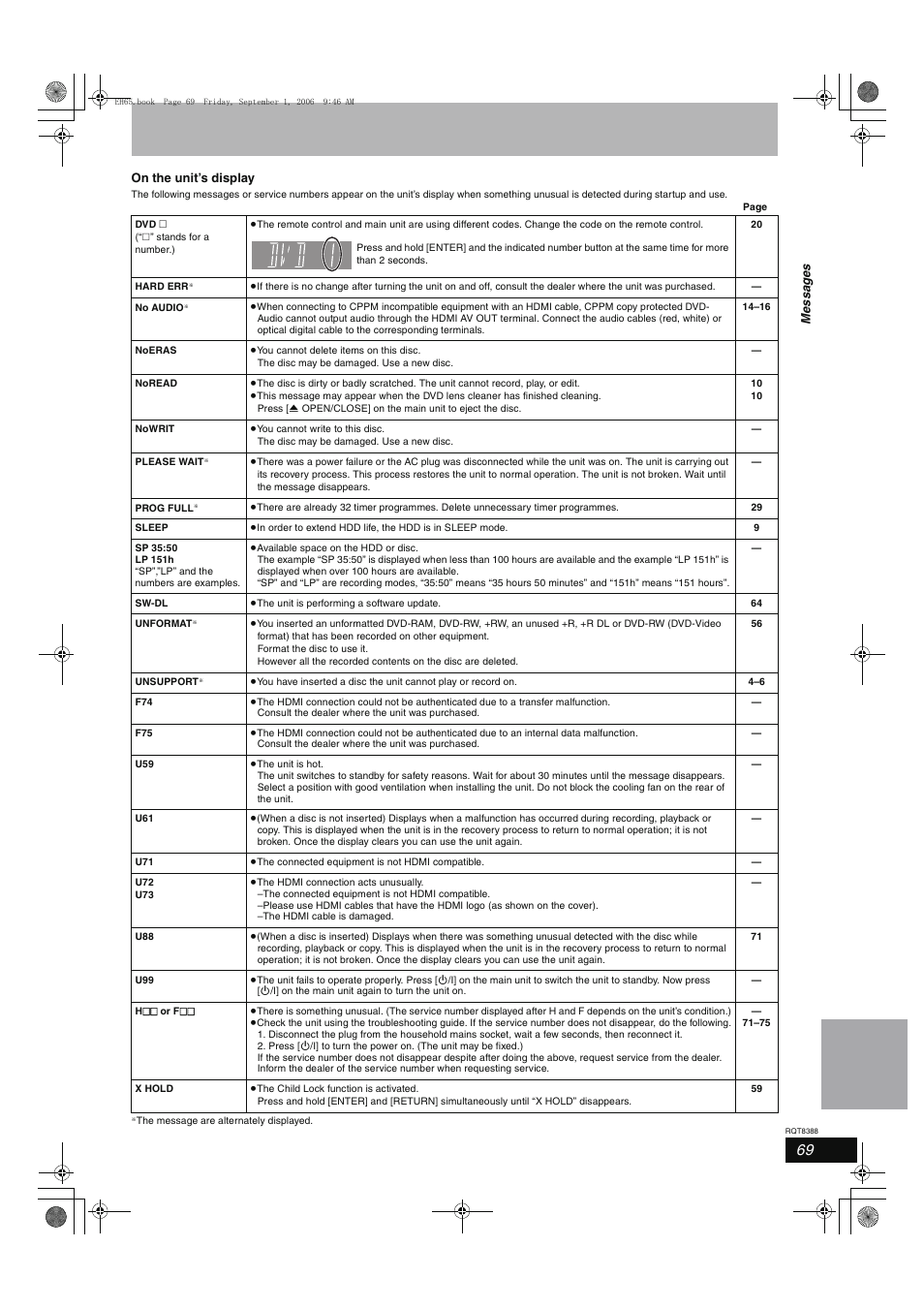 Panasonic DMR-EX85 User Manual | Page 69 / 80