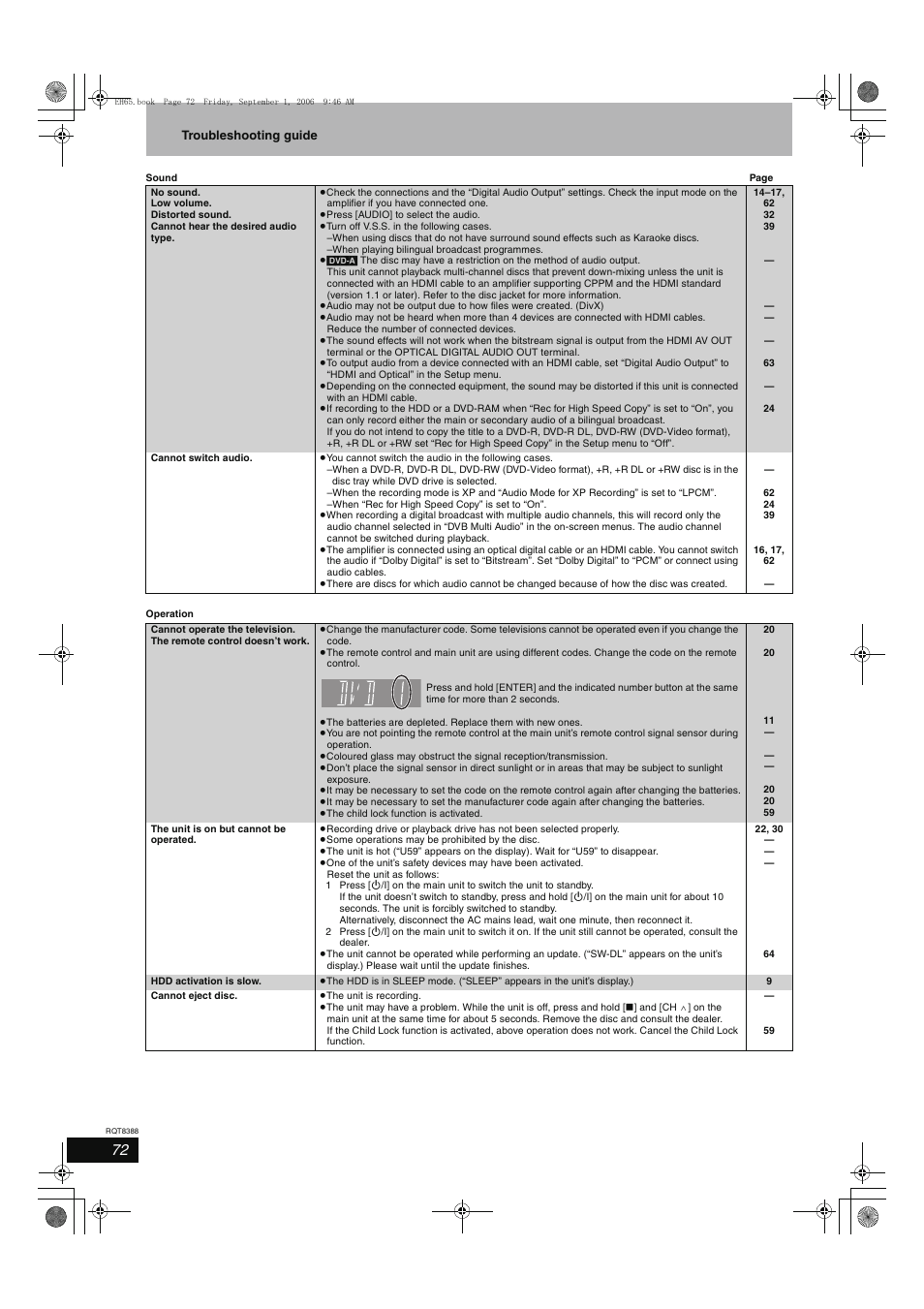 Panasonic DMR-EX85 User Manual | Page 72 / 80