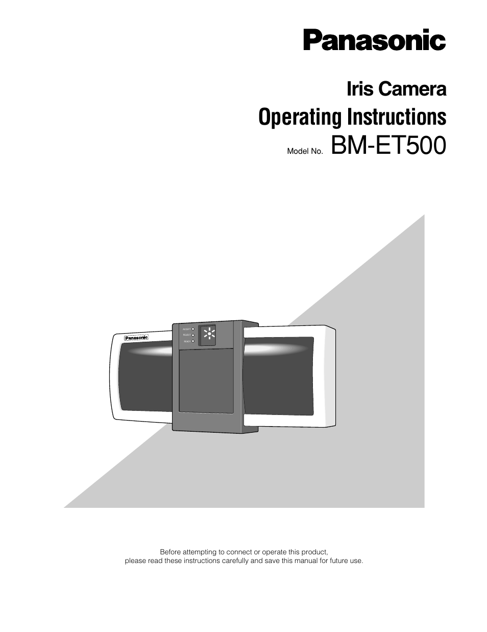 Panasonic BM-ET500 User Manual | 24 pages