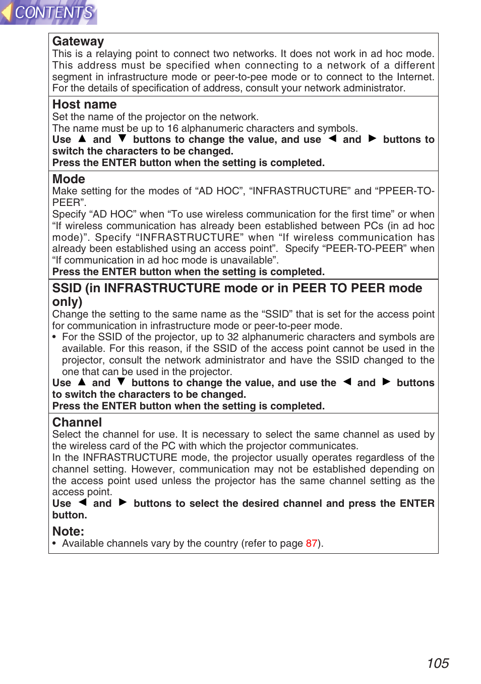 Panasonic TQBH9003-6 User Manual | Page 105 / 146