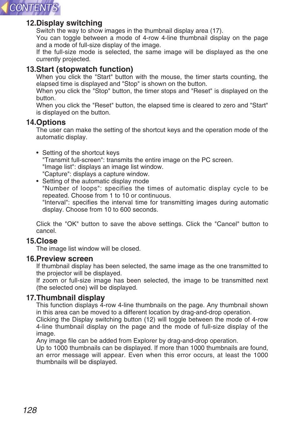 Panasonic TQBH9003-6 User Manual | Page 128 / 146