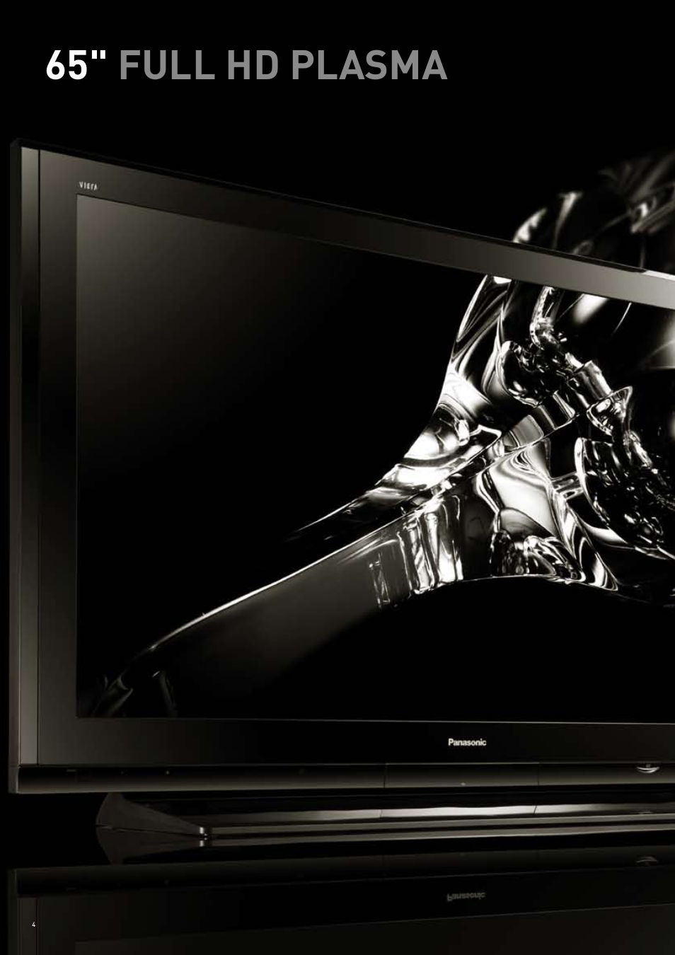 65" full hd plasma | Panasonic 2007-2008 User Manual | Page 4 / 36