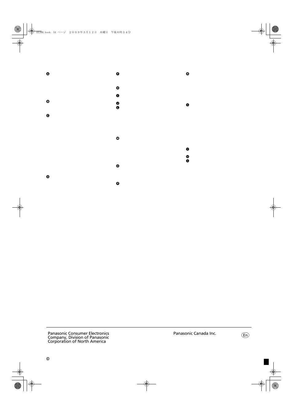 Index | Panasonic SC-BT203 User Manual | Page 60 / 60