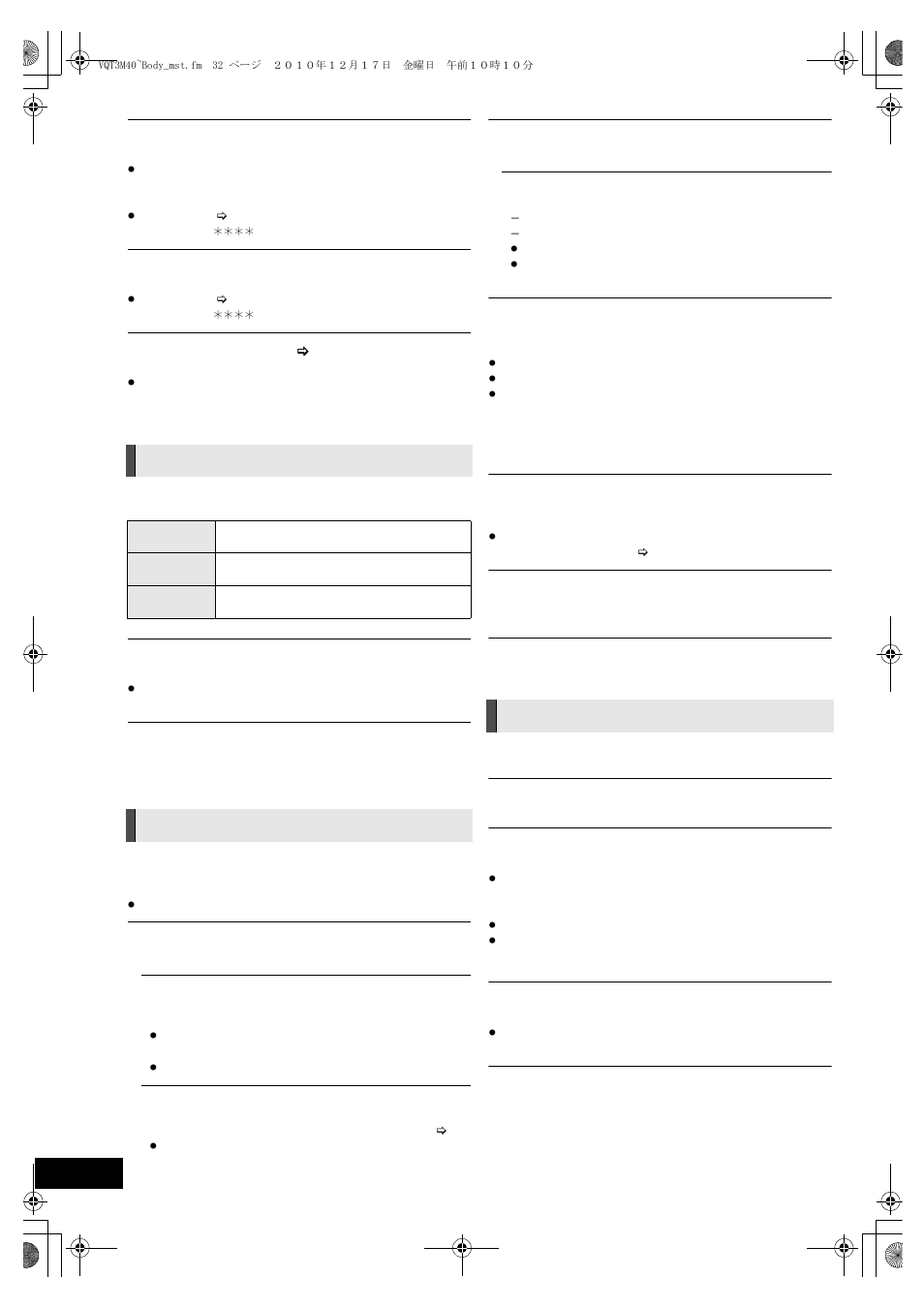 Video, Audio display | Panasonic SC BTT268 User Manual | Page 32 / 44