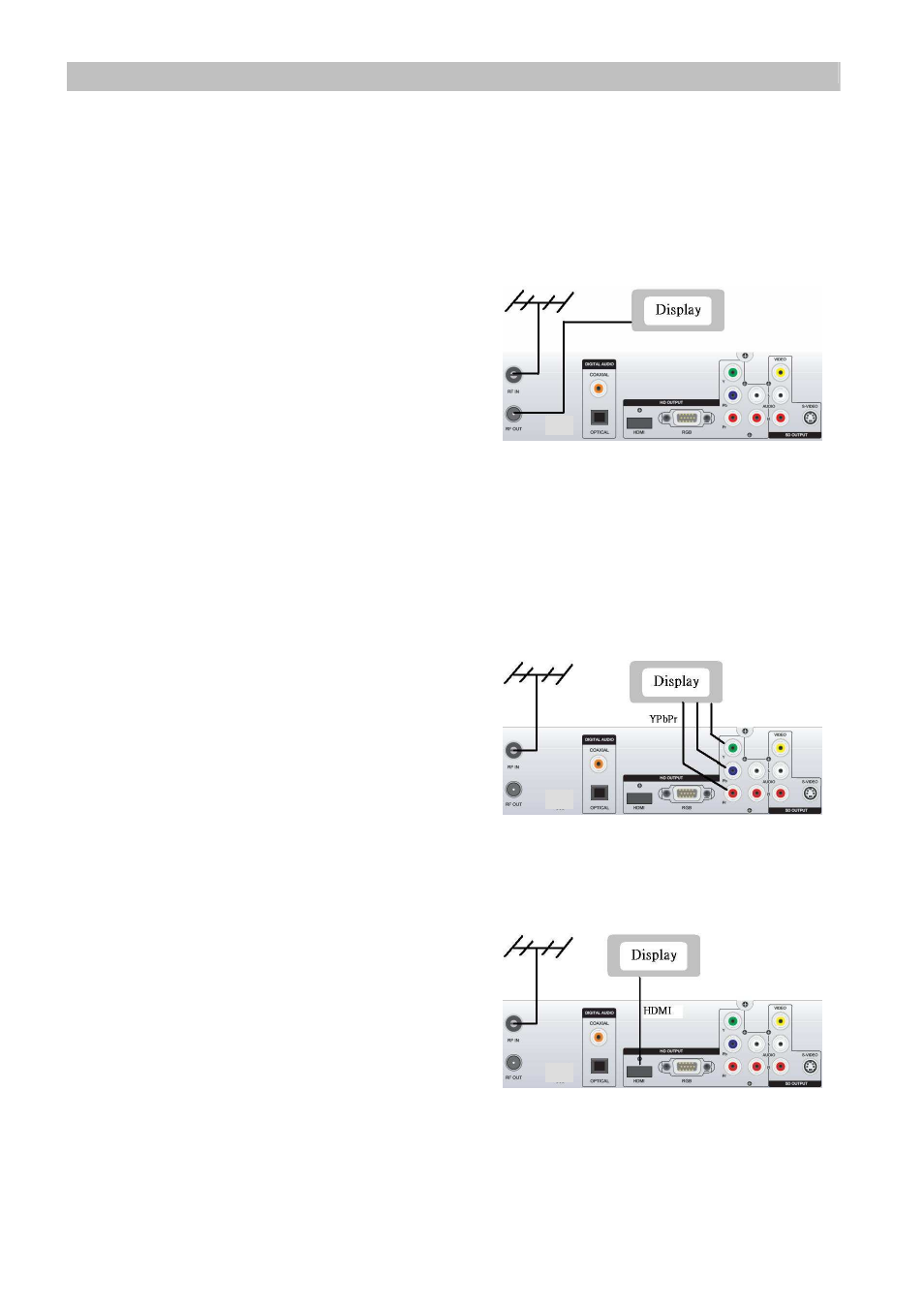 4 installation of the digital receiver | Panasonic TU-HDT206A User Manual | Page 7 / 28