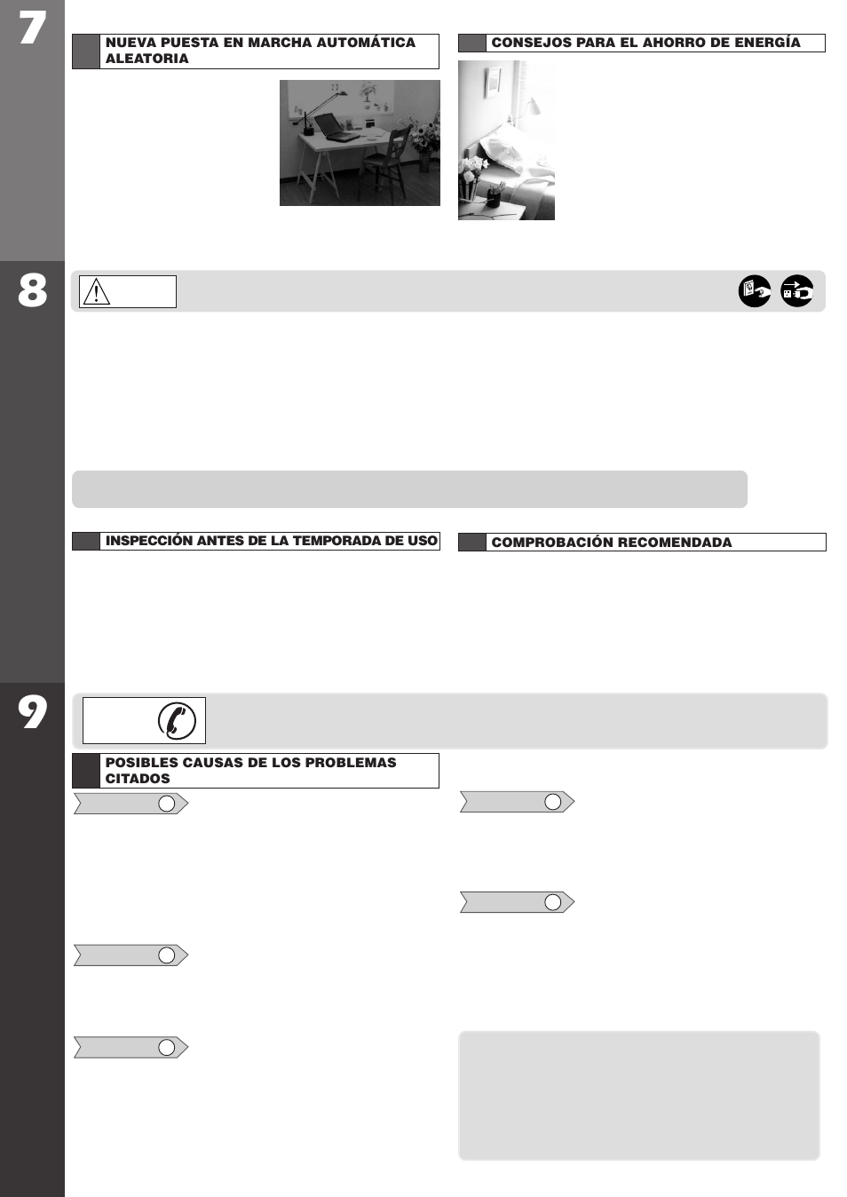 Cuid ados y mantenimient o, Antes de llamar p ara mantenimient o | Panasonic CW-XC122VU User Manual | Page 15 / 16