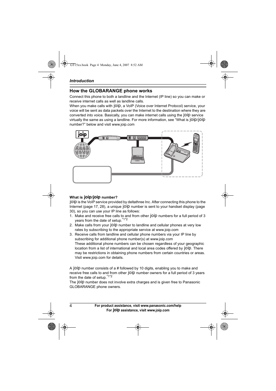 Panasonic BB-GT1540 User Manual | Page 4 / 112