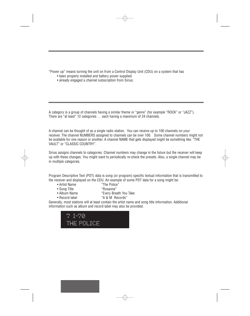 Basic operation, General descriptions | Panasonic CR-SRT100 User Manual | Page 17 / 53