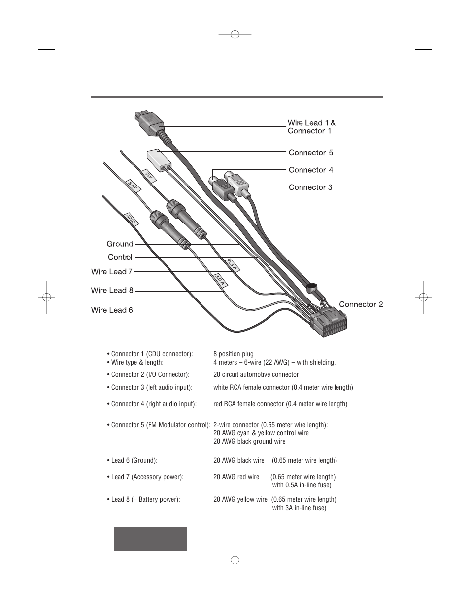 Receiver wiring harness ... (m2c457018) | Panasonic CR-SRT100 User Manual | Page 39 / 53