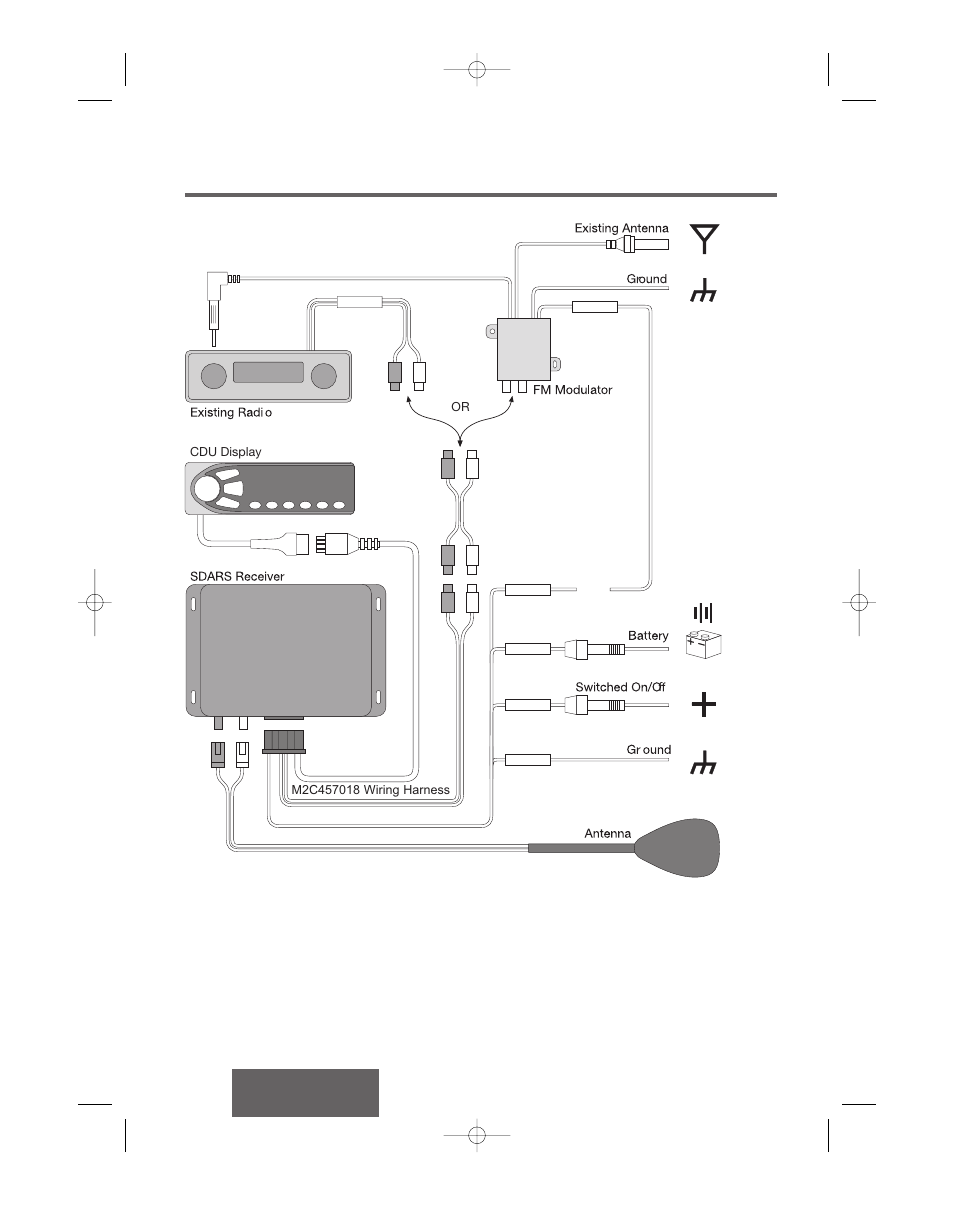 General connection diagram, Cr-srf100 | Panasonic CR-SRT100 User Manual | Page 43 / 53