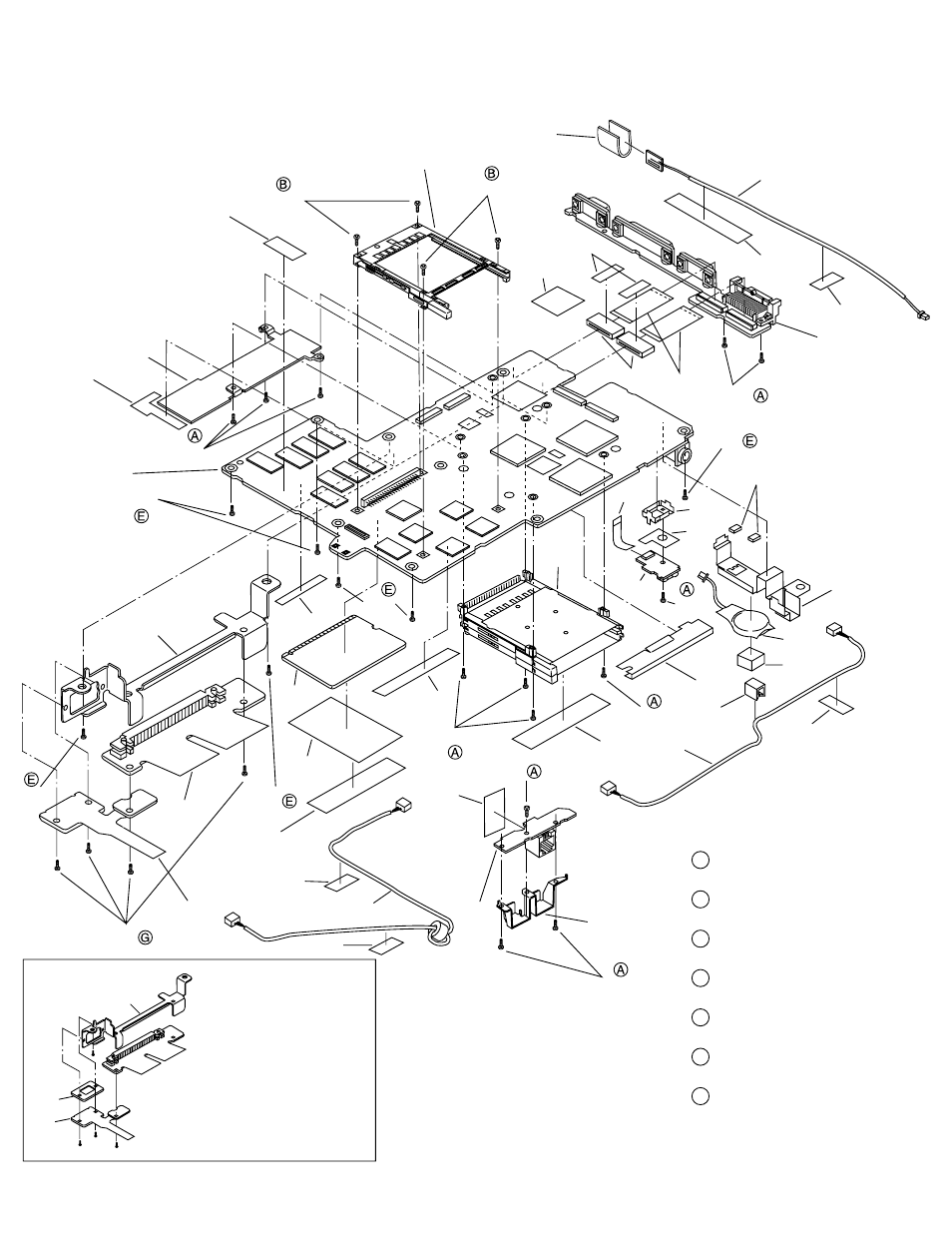 Screw tightening torque | Panasonic CF-28MCFAZ User Manual | Page 6 / 9