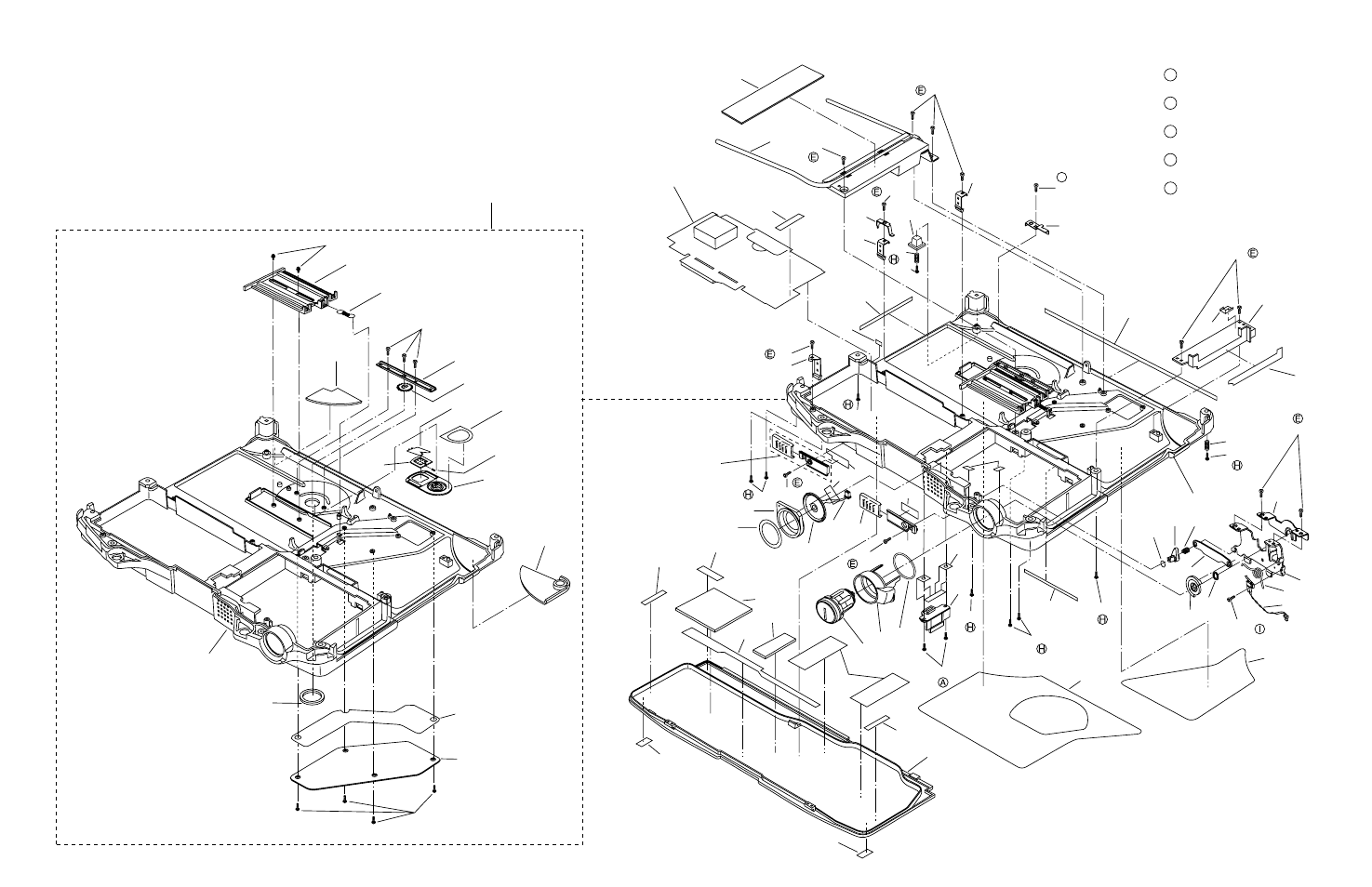 Bottom cabinet, Screw tightening torque | Panasonic CF-28MCFAZ User Manual | Page 8 / 9