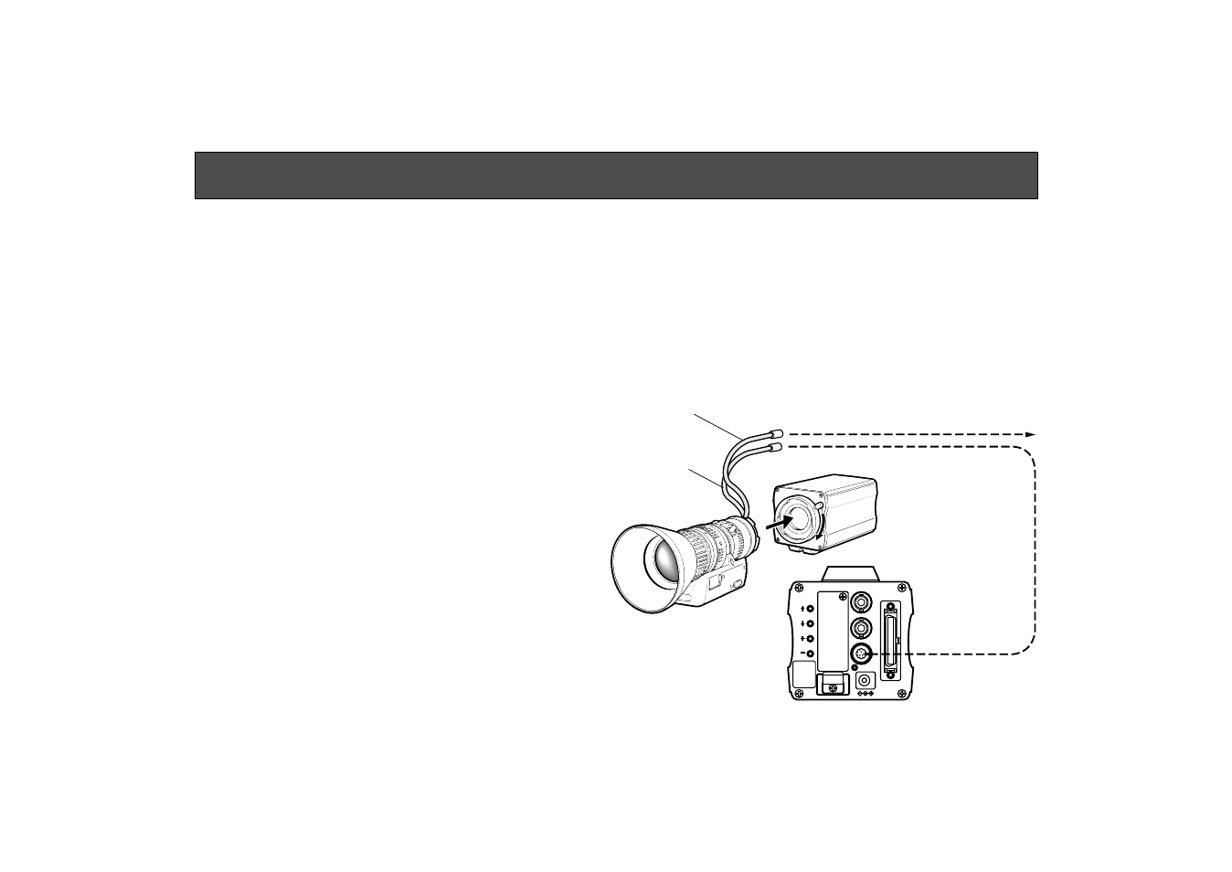 Mounting, Lens mounting | Panasonic AW-E600 User Manual | Page 12 / 55