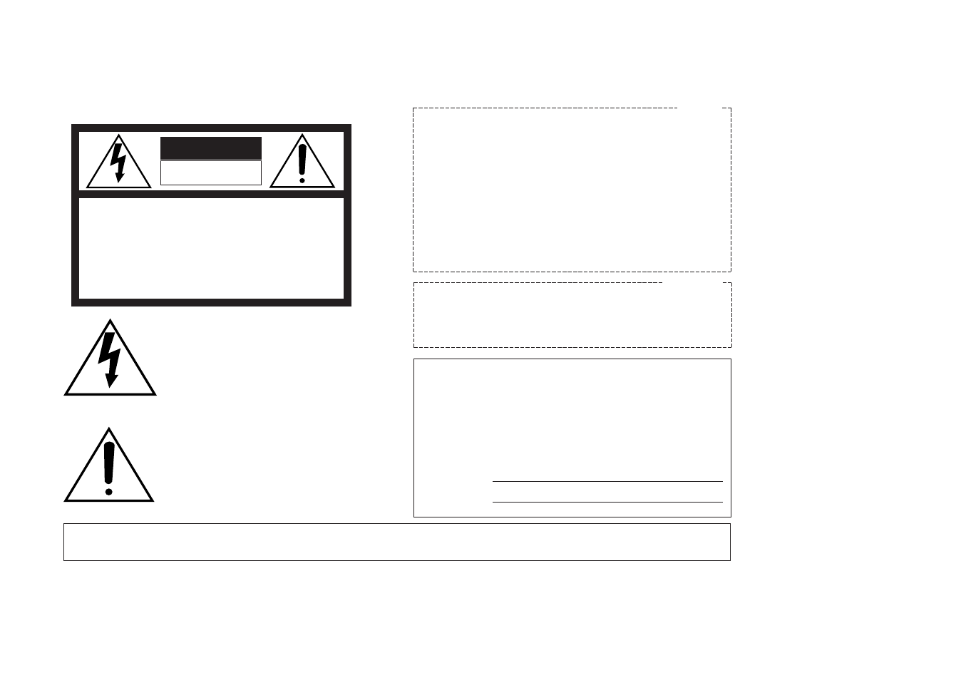 Caution | Panasonic AW-E600 User Manual | Page 2 / 55