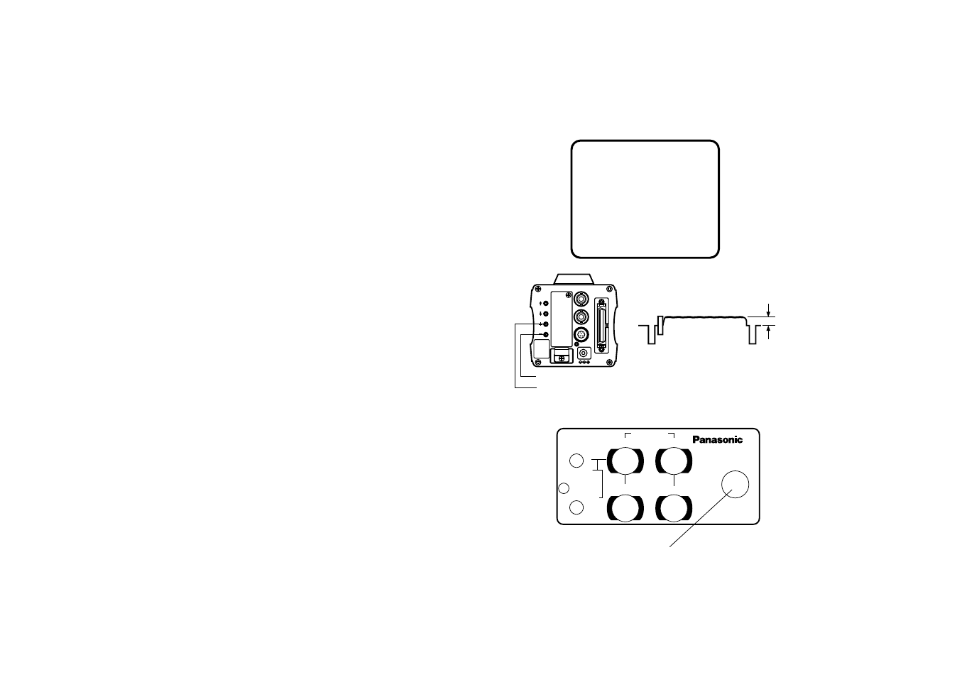 Total pedestal level adjustment, Total pedestal level adjust- ment | Panasonic AW-E600 User Manual | Page 26 / 55