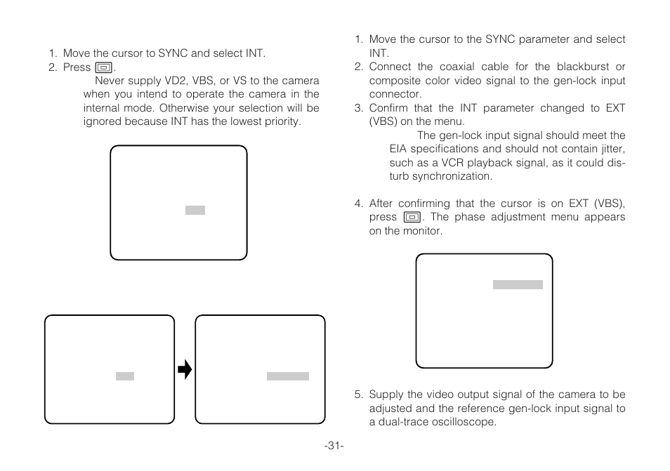 Panasonic WV-C L924A User Manual | Page 30 / 45